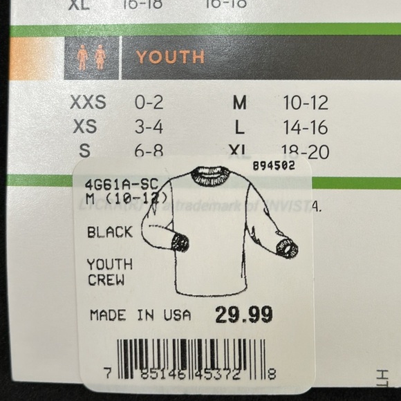 PolarMax 4.0 QUATTRO FLEECE BASELAYER CREW- Black - Picture 8 of 14